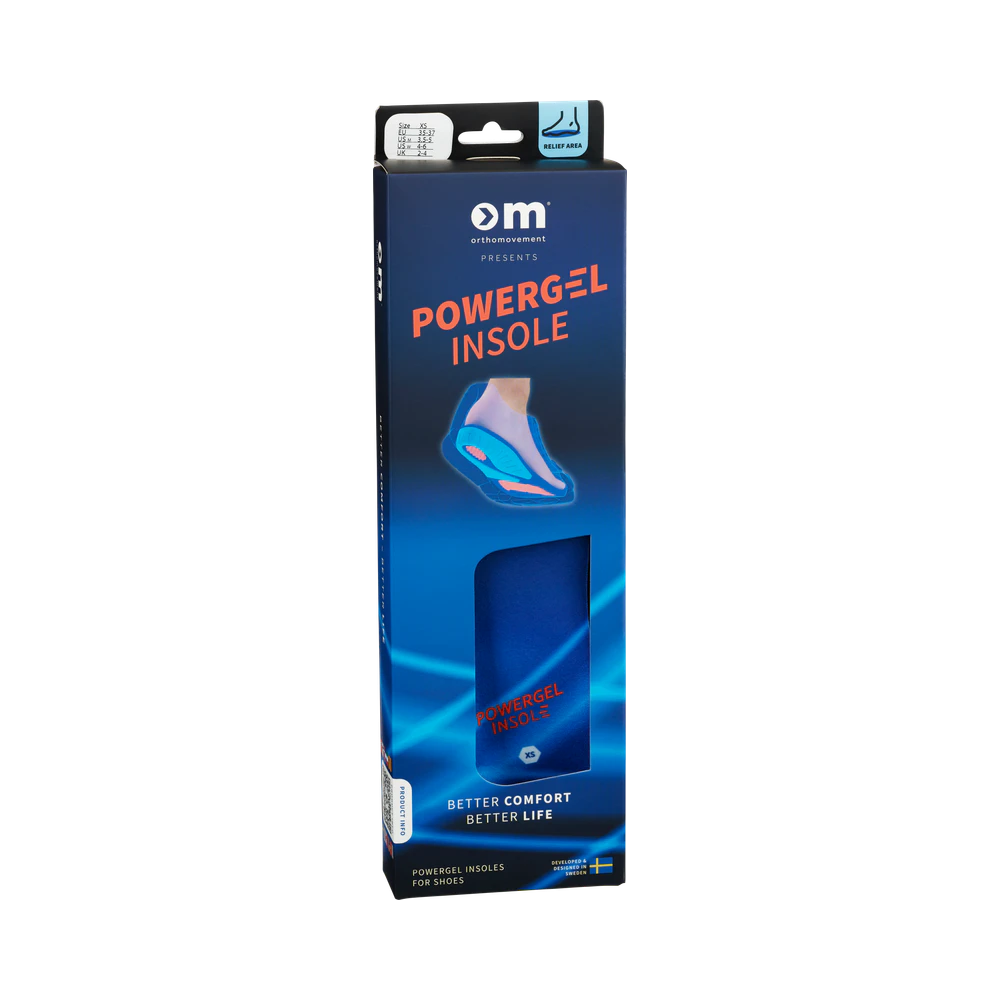 Ortho Movement Powergel Insole gelinlägg XS 1 par