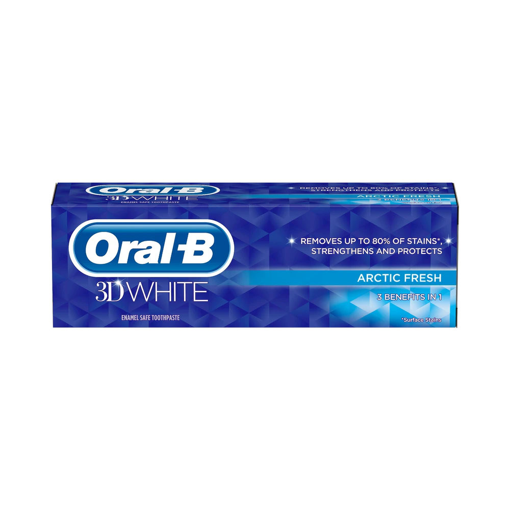 Oral-B 3D White Arctic Fresh tandkräm 75 ml