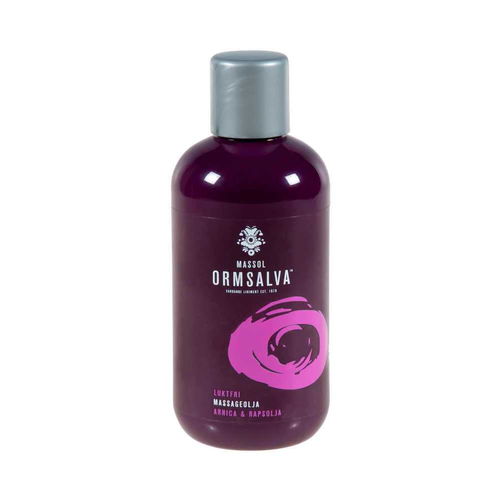 Ormsalva massageolja 200 ml