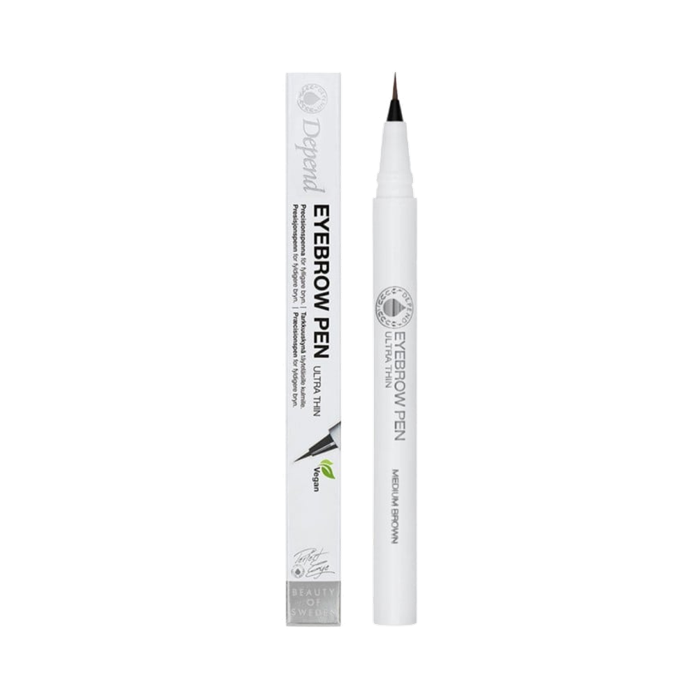 Depend Perfect Eye Eyebrow Pen Ultra Thin Medium Brown ögonbrynspenna 0,60 g