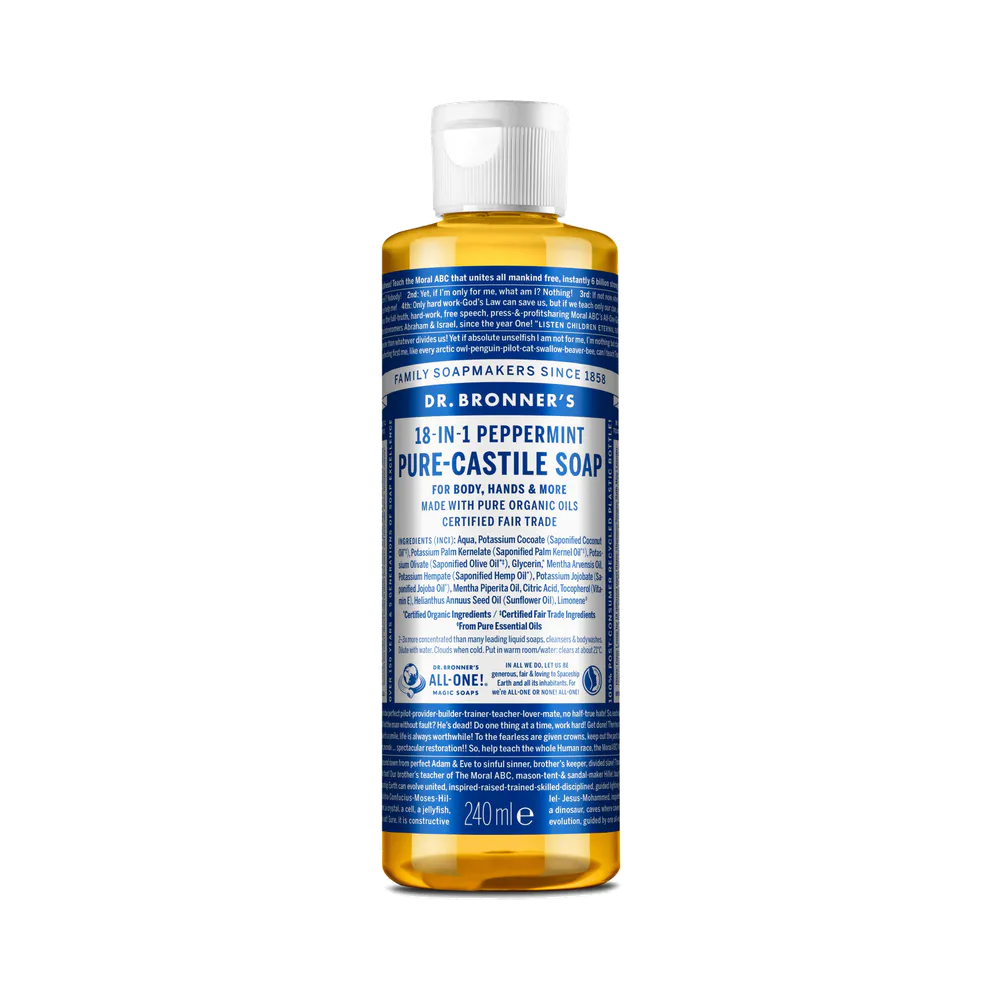 Dr. Bronner’s Pure Castile Liquid Soap Peppermint tvål 240 ml