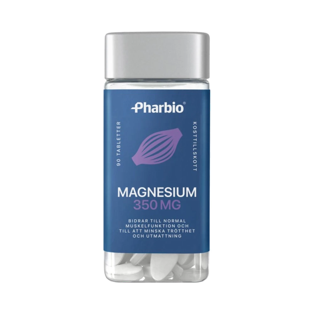 Pharbio Magnesium 350 mg tabletter 90 st