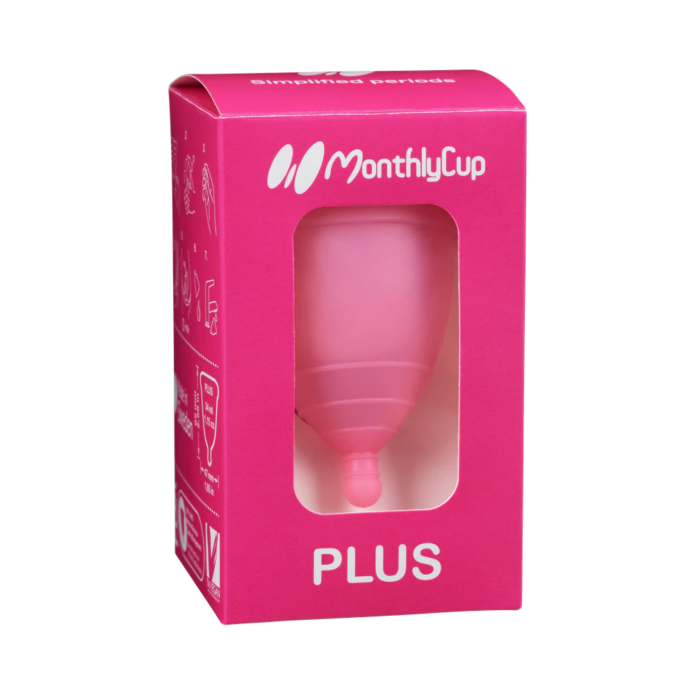 MonthlyCup Plus Pink menskopp 1 st