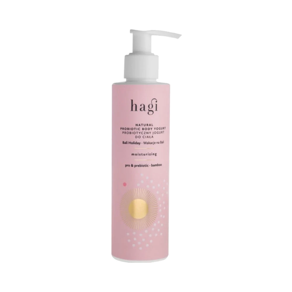 HAGI Natural Probiotic Moisturizing Body Yogurt Bali Holiday hudlotion 200 ml