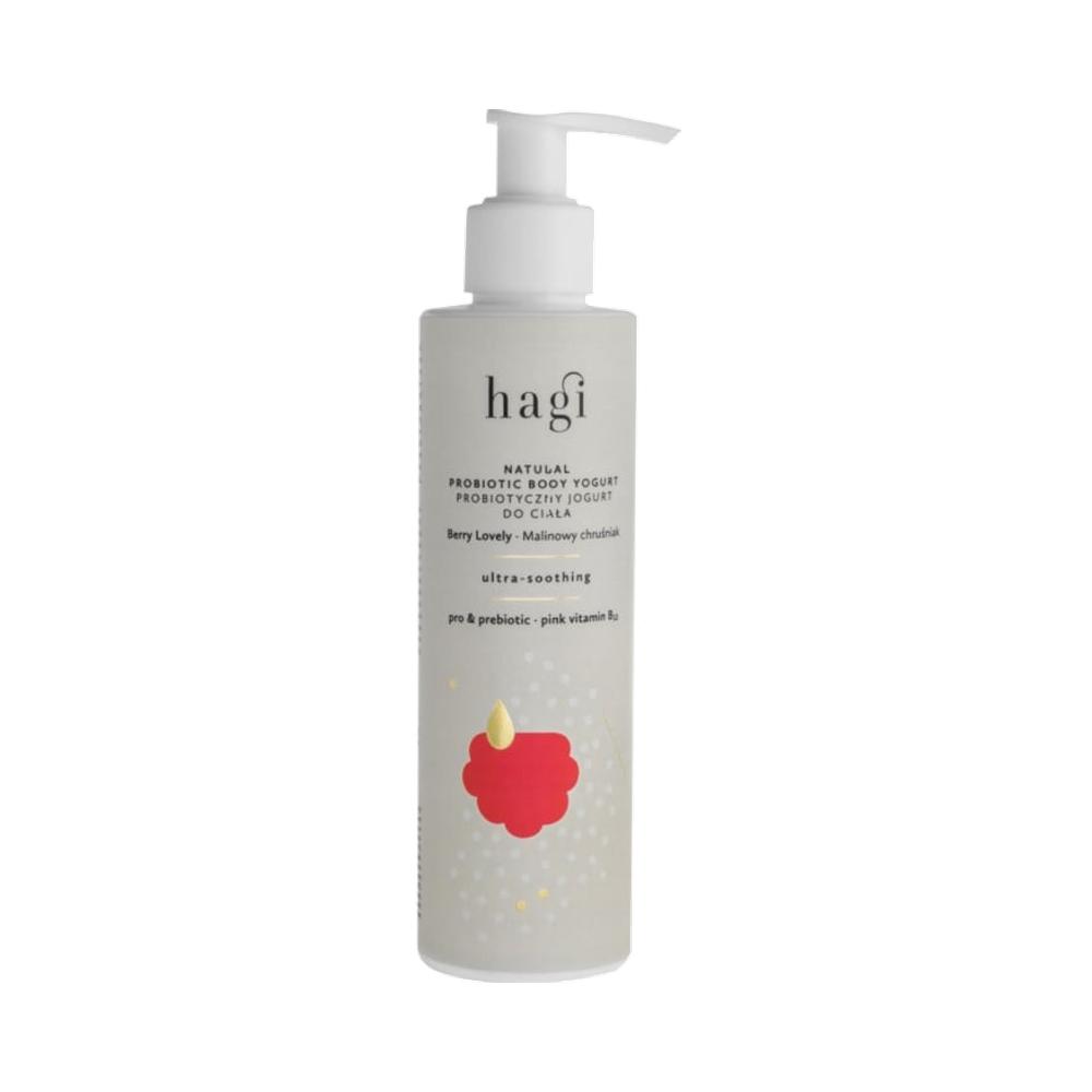 HAGI Natural Probiotic Ultra-Soothing Body Yogurt Berry Lovely hudlotion 200 ml