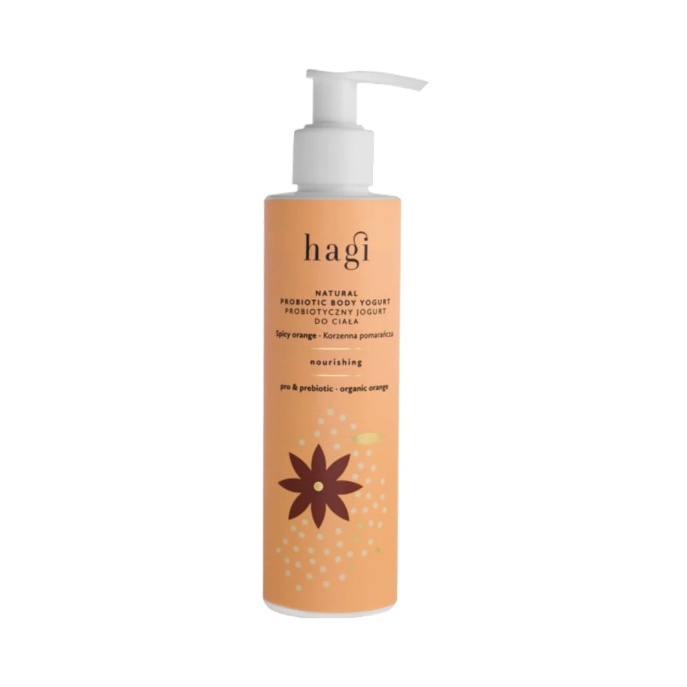 HAGI Natural Probiotic Nourishing Body Yogurt Spicy Orange hudlotion 200 ml