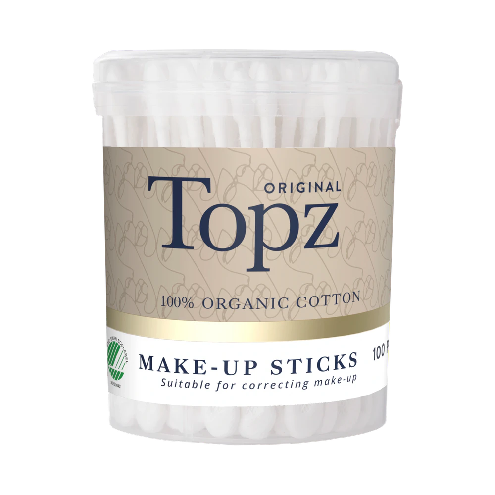 Topz Cosmetics Make-Up Sticks bomullspinnar 100 st