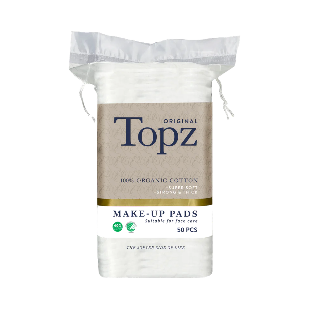 Topz Cosmetics Square Make-Up pads 50 st