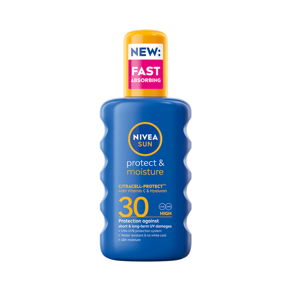 NIVEA Sun Protect & Moisture SPF 30 spray 200 ml