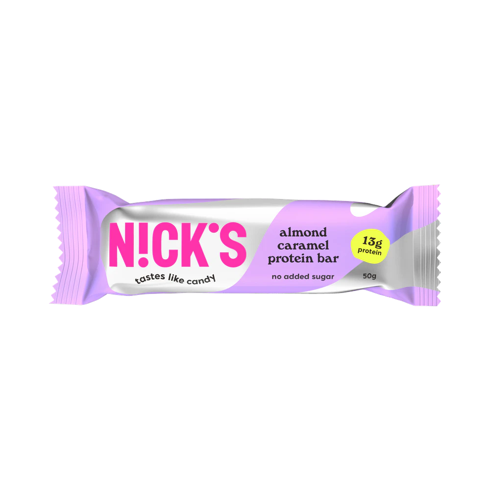 Nicks Almond Caramel protein bar 50 g