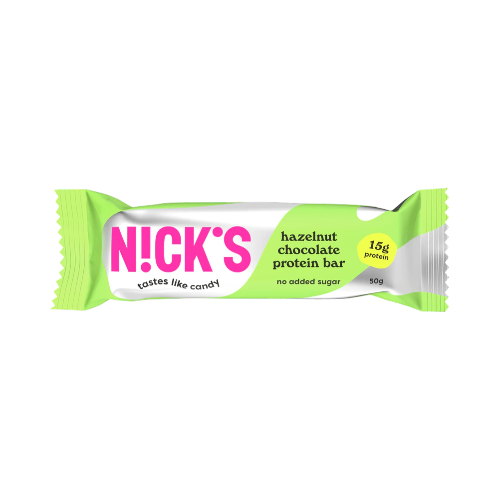 Nicks Hazelnut Chocolate protein bar 50 g