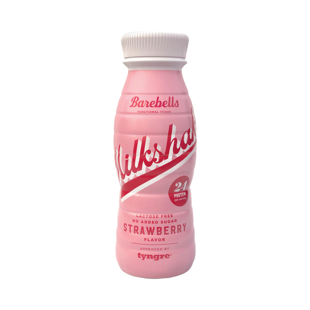 Barebells Milkshake, Strawberry dryck 330 ml