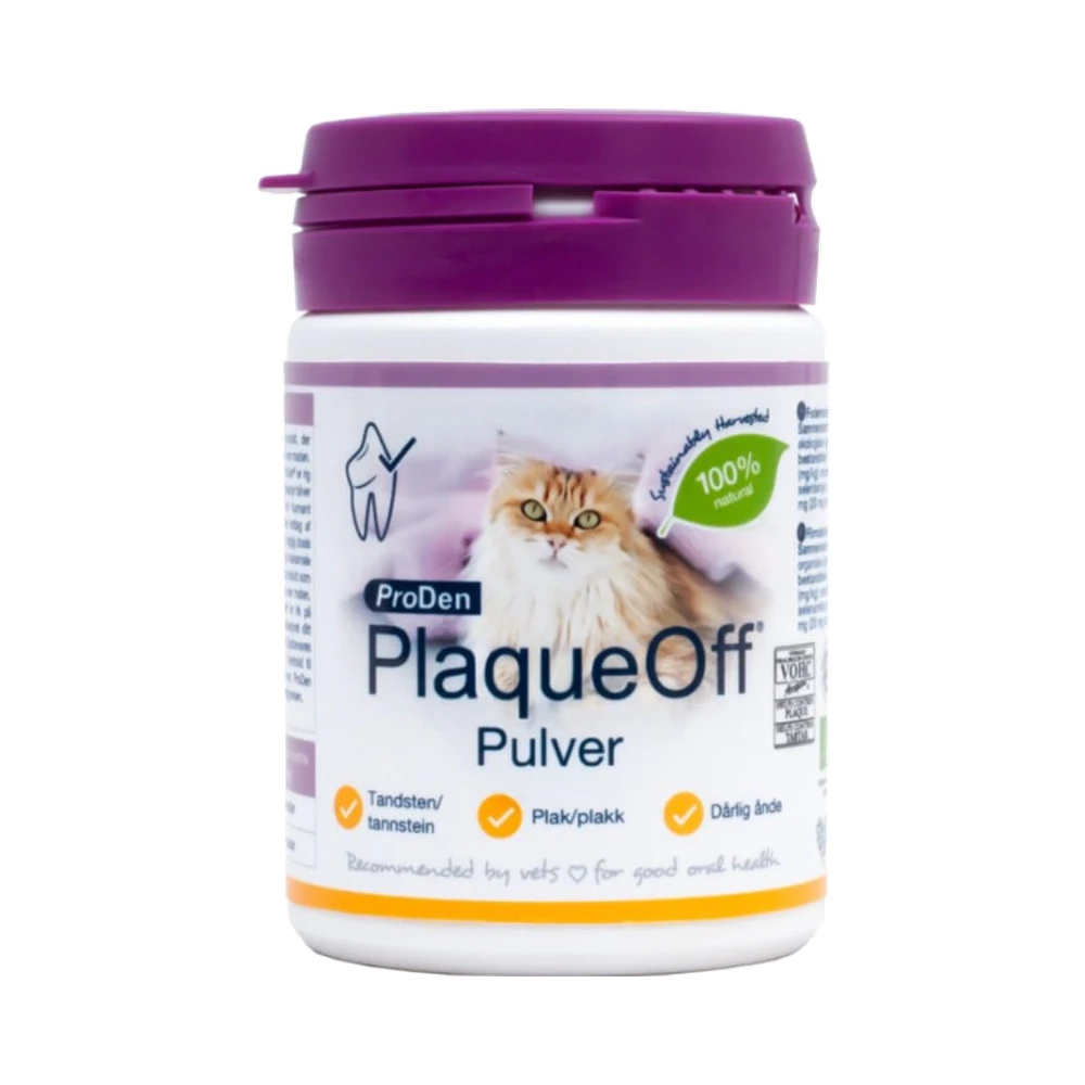 PlaqueOff Katt EKO (SE-EKO-08) pulver 40 g