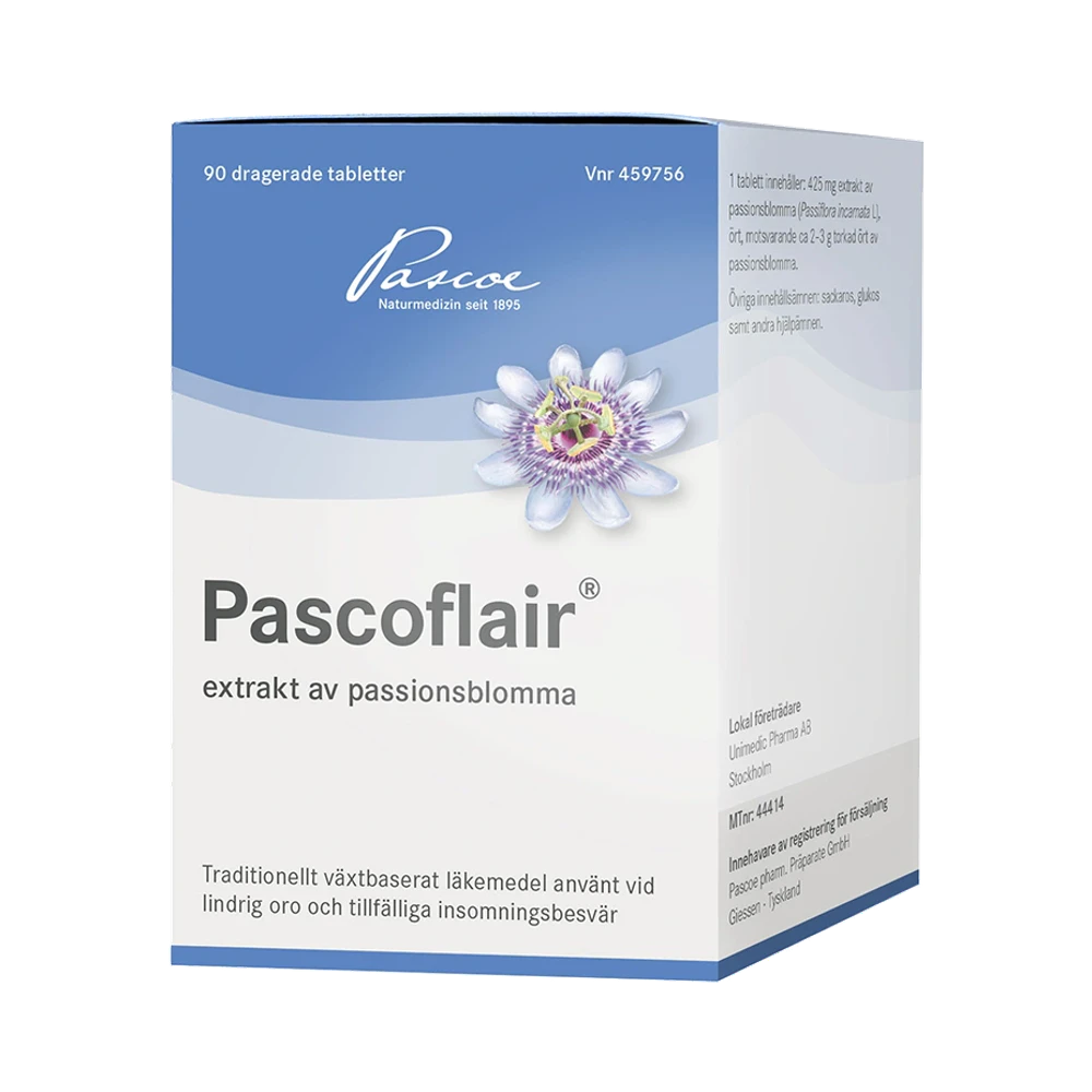 Pascoflair dragerad tablett 90 st