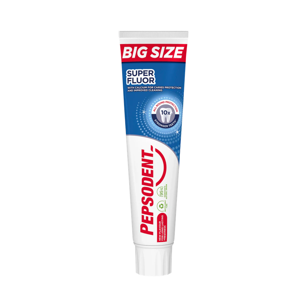 Pepsodent Super Fluor tandkräm 125 ml