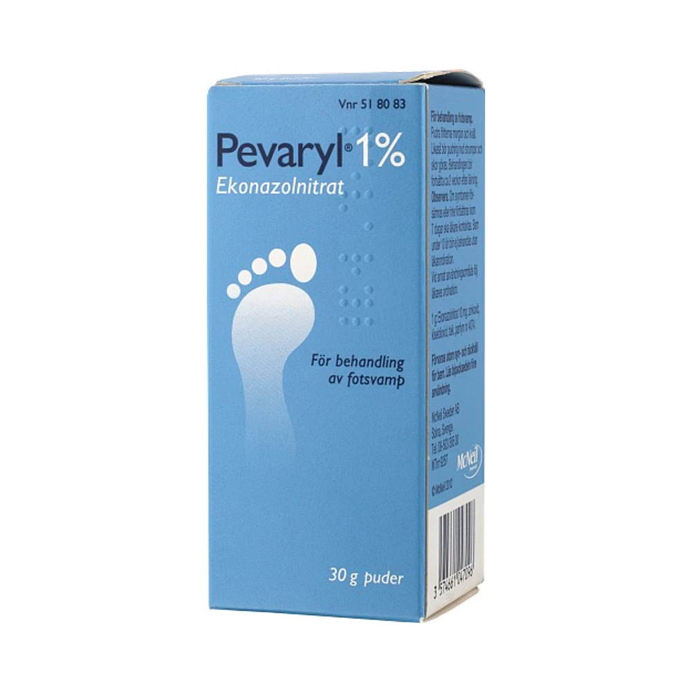 Pevaryl 1 % puder 30 g