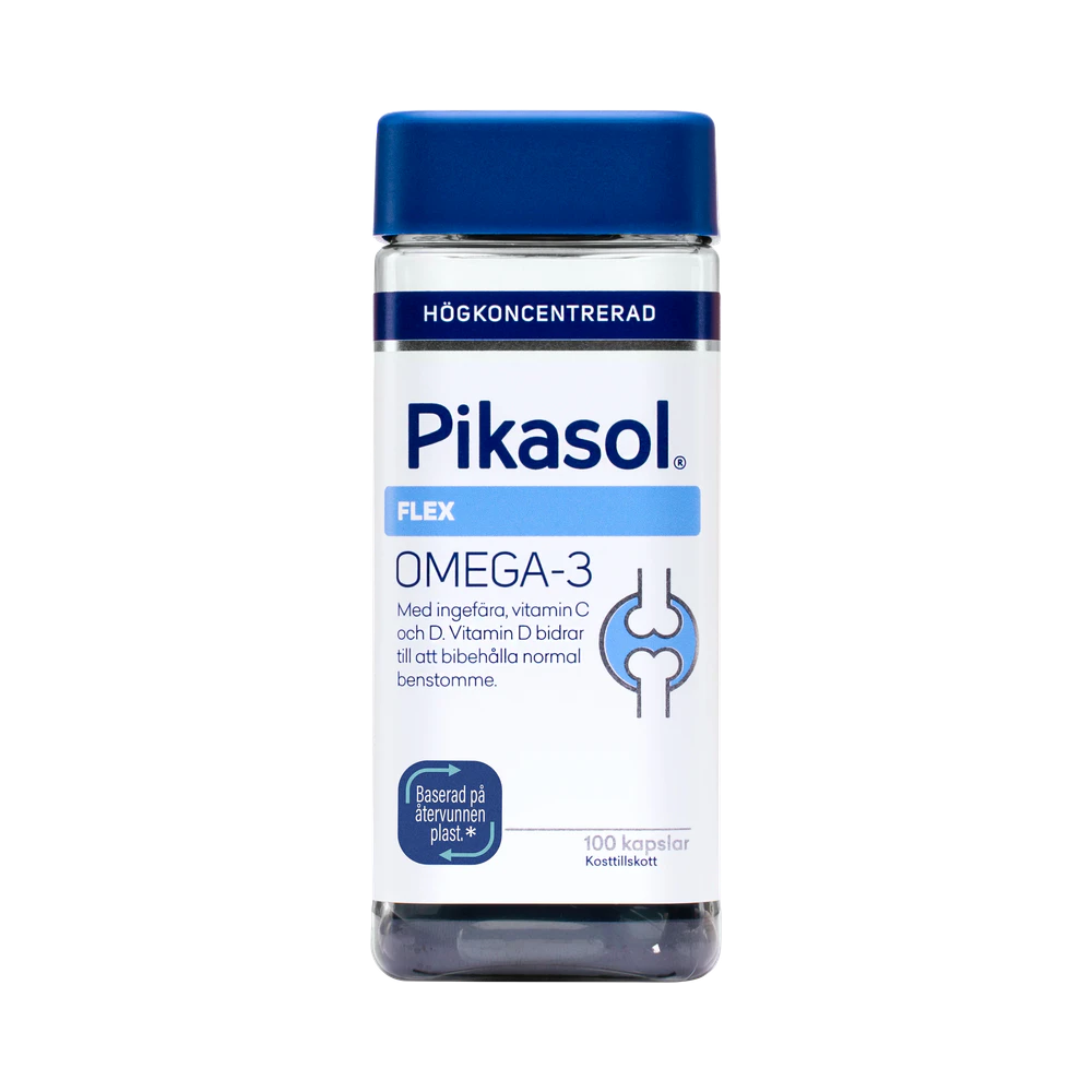 Pikasol Flex Omega-3 kapslar 100 st