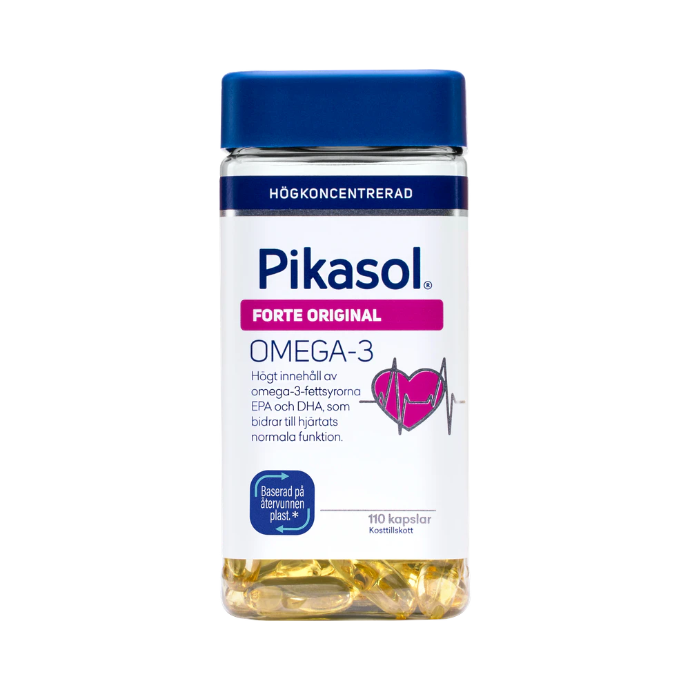 Pikasol Forte Original Omega-3 kapslar 110 st