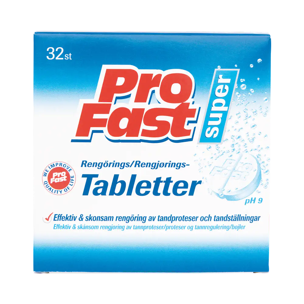 Profast rengöringstabletter 32 st