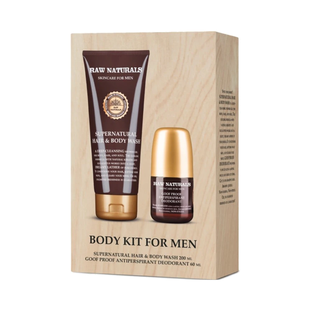 Raw Naturals Brewing Company Body Kit presentset 200 ml + 60 ml