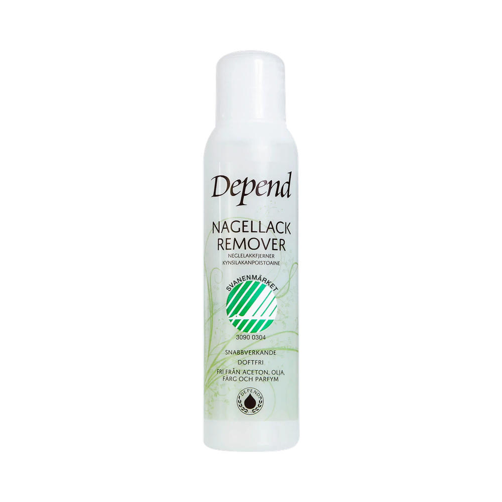 Depend Miljöanpassad Remover nagellacksremover 100 ml