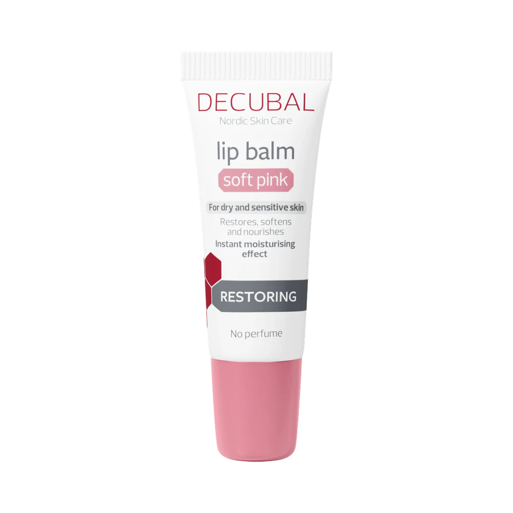Decubal Restoring Lip Soft Pink balm 10 ml
