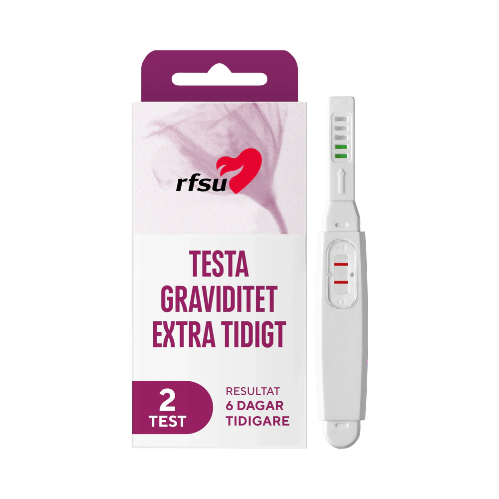 RFSU Early Tidigt Graviditestest graviditetstest 2 st
