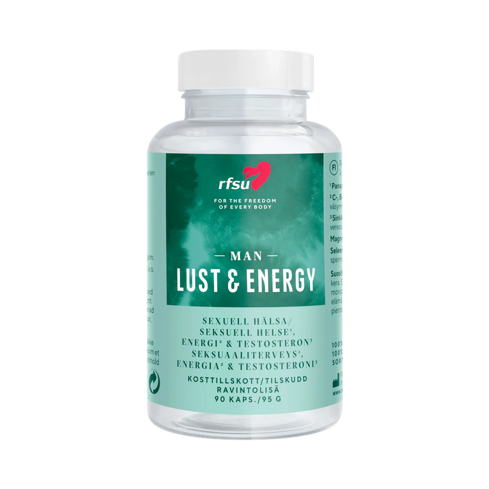 RFSU Lust & Energy Man 90 kapslar