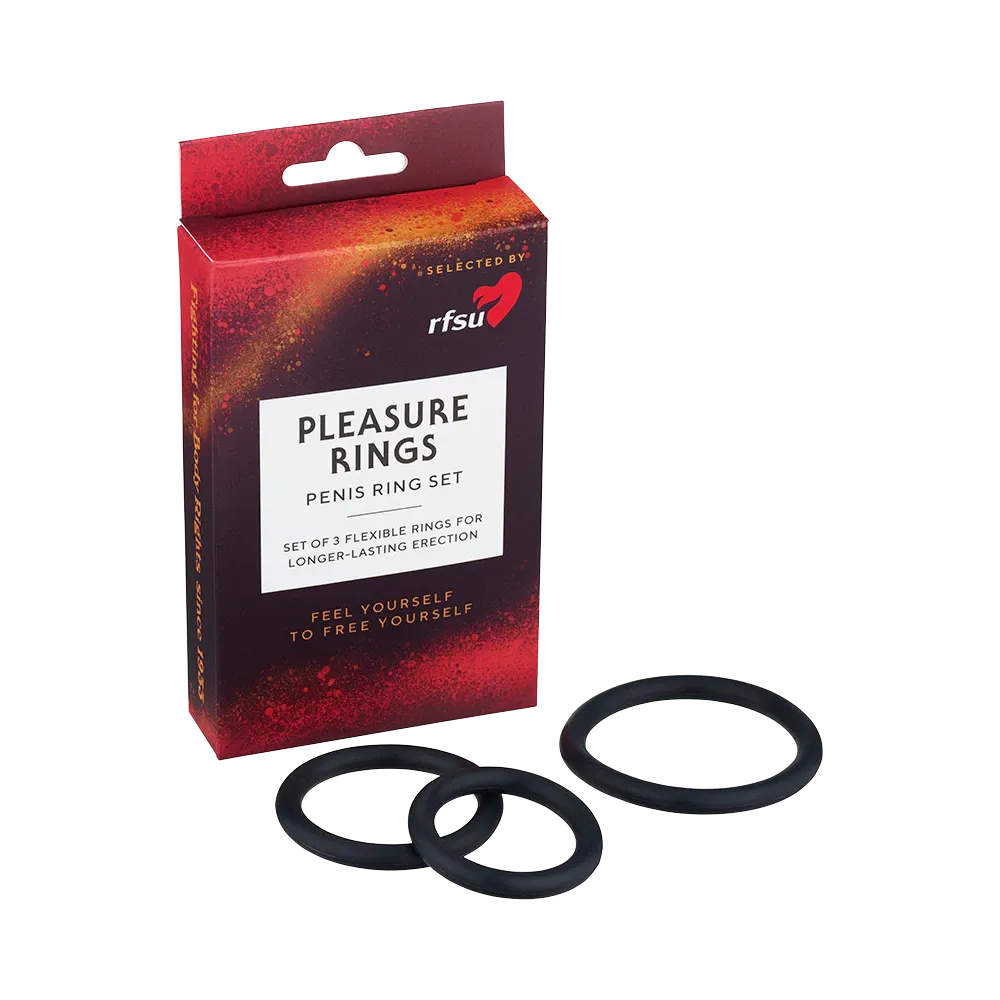 RFSU Pleasure rings penis ring set 3 st
