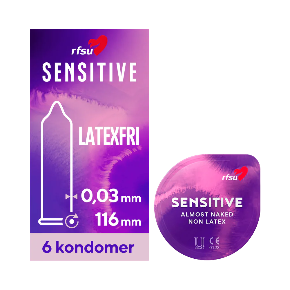 RFSU Sensitive kondom 6 st