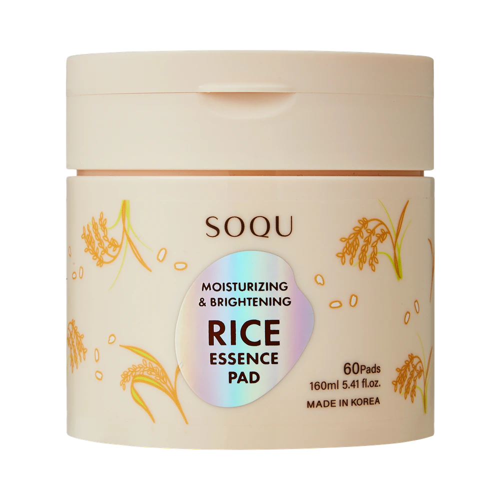 SOQU Rice essence pad 60 st