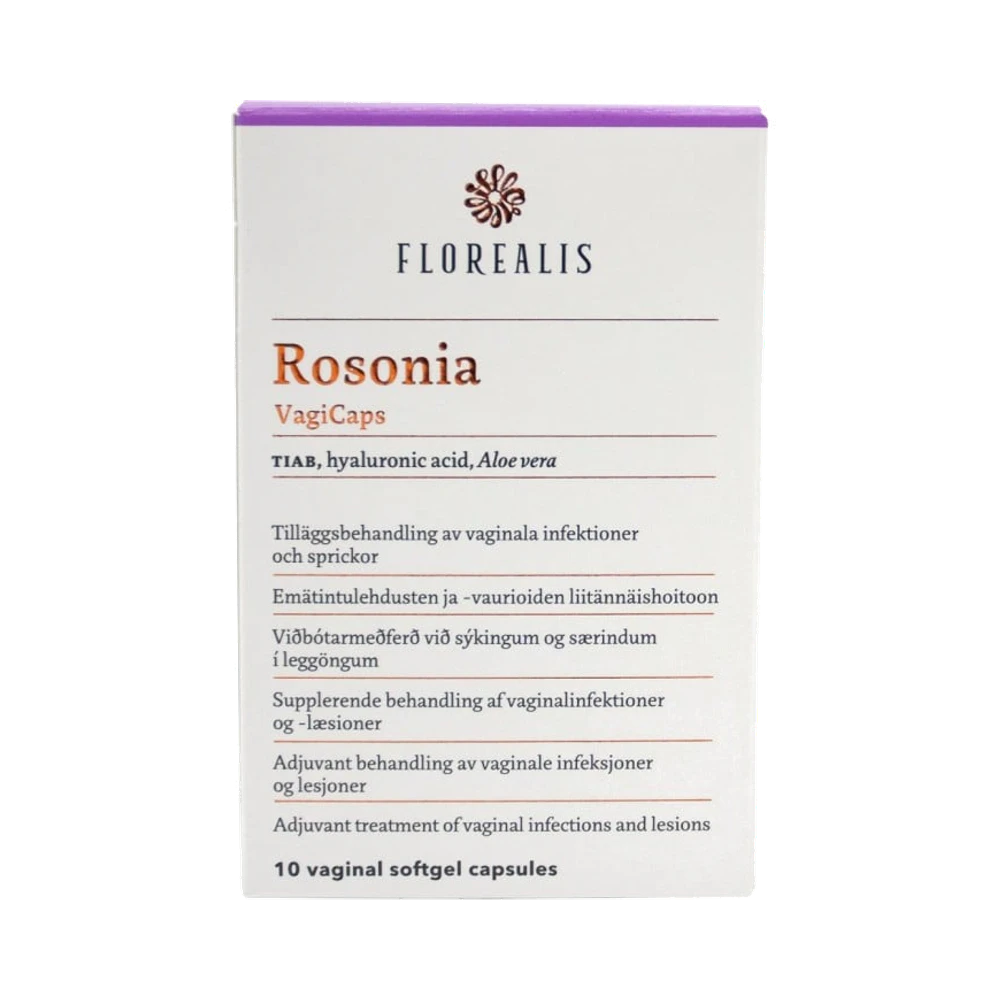 Florealis Rosonia VagiCaps Vaginala kapslar 10 st