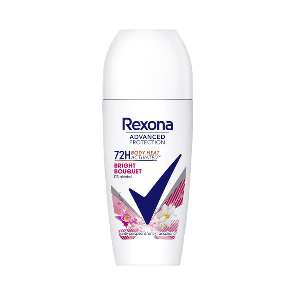 Rexona 72h Advanced Protection Bright Bouquet Deo Roll-on antiperspirant 50 ml