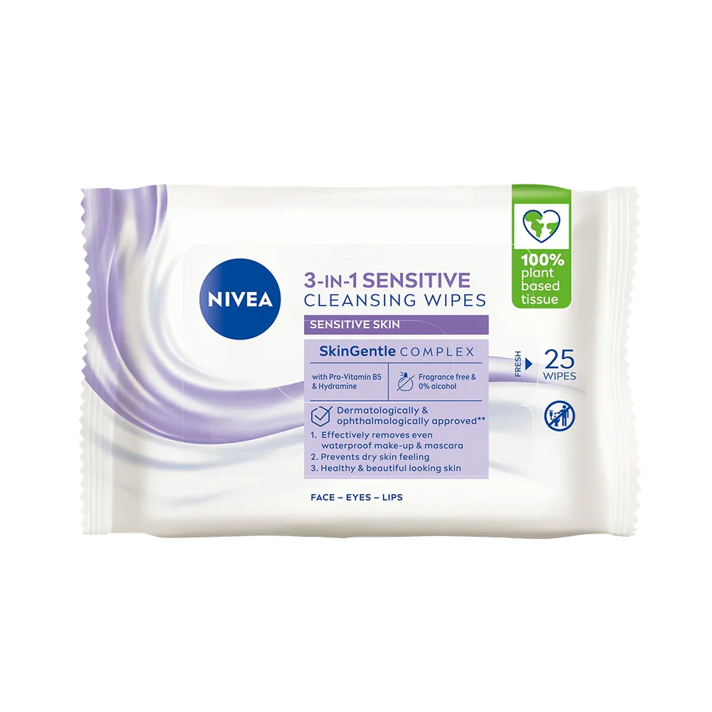 NIVEA Sensitive cleansing wipes 25 st