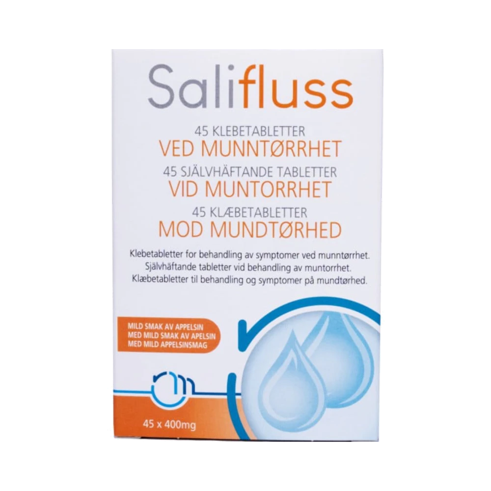 Salifluss vid Muntorrhet Apelsin tabletter 45 st