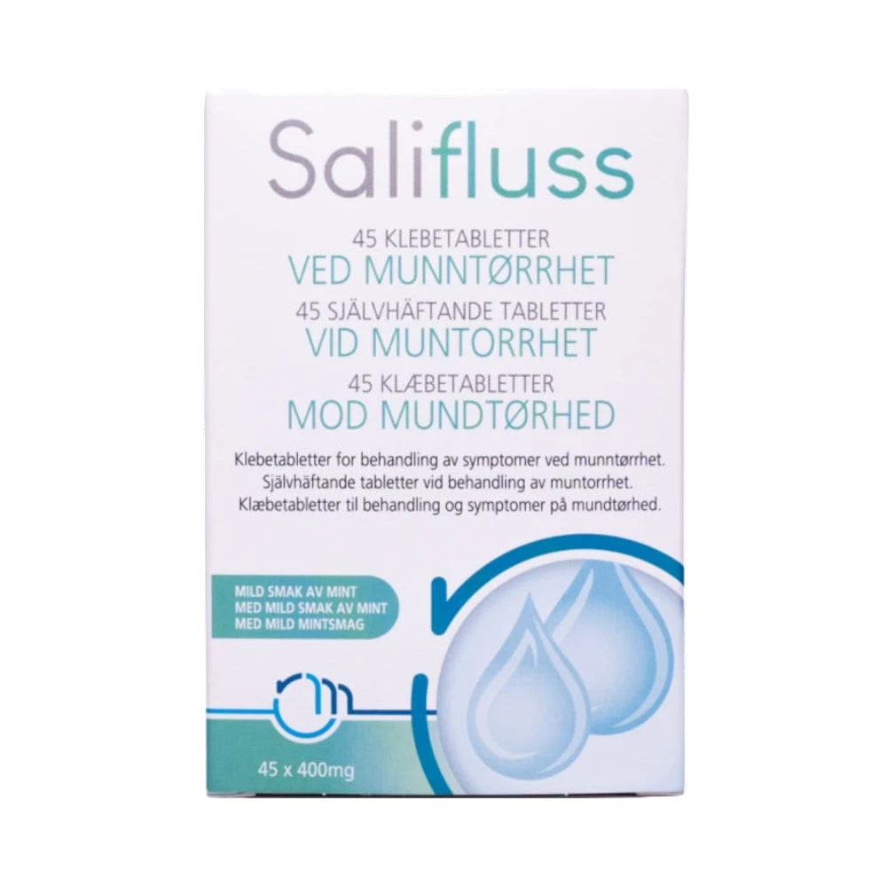 Salifluss vid Muntorrhet Mint tabletter 45 st