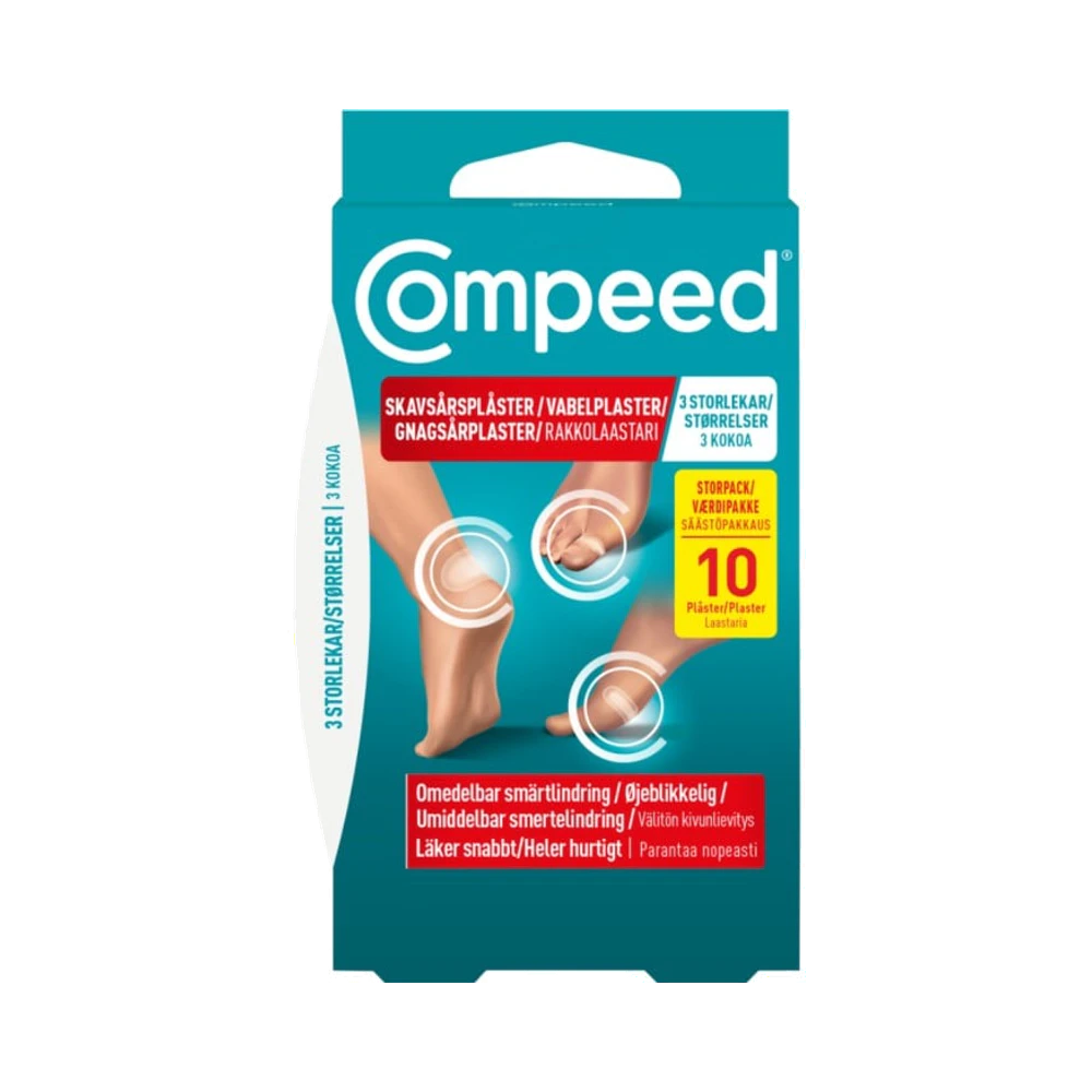 Compeed Mix skavsårsplåster 10 st
