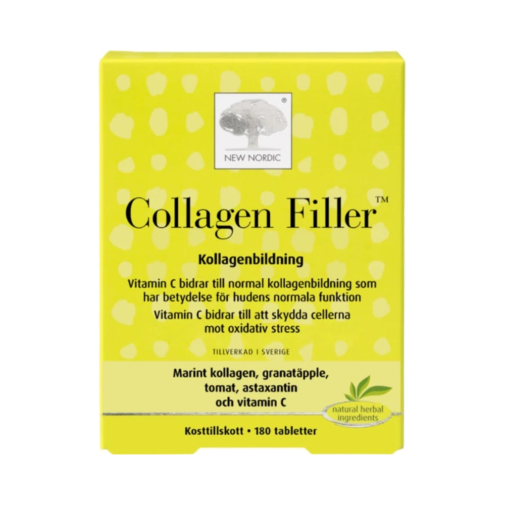 New Nordic Collagen Filler 180 tabletter
