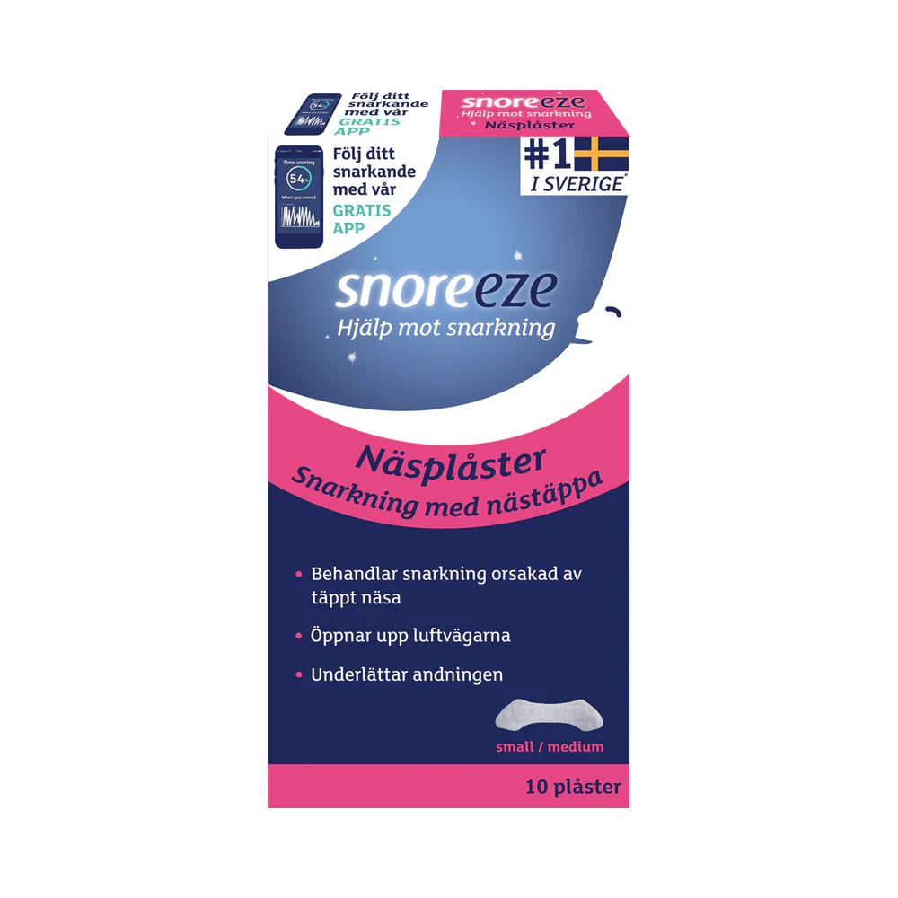 Snoreeze S/m näsplåster 10 st