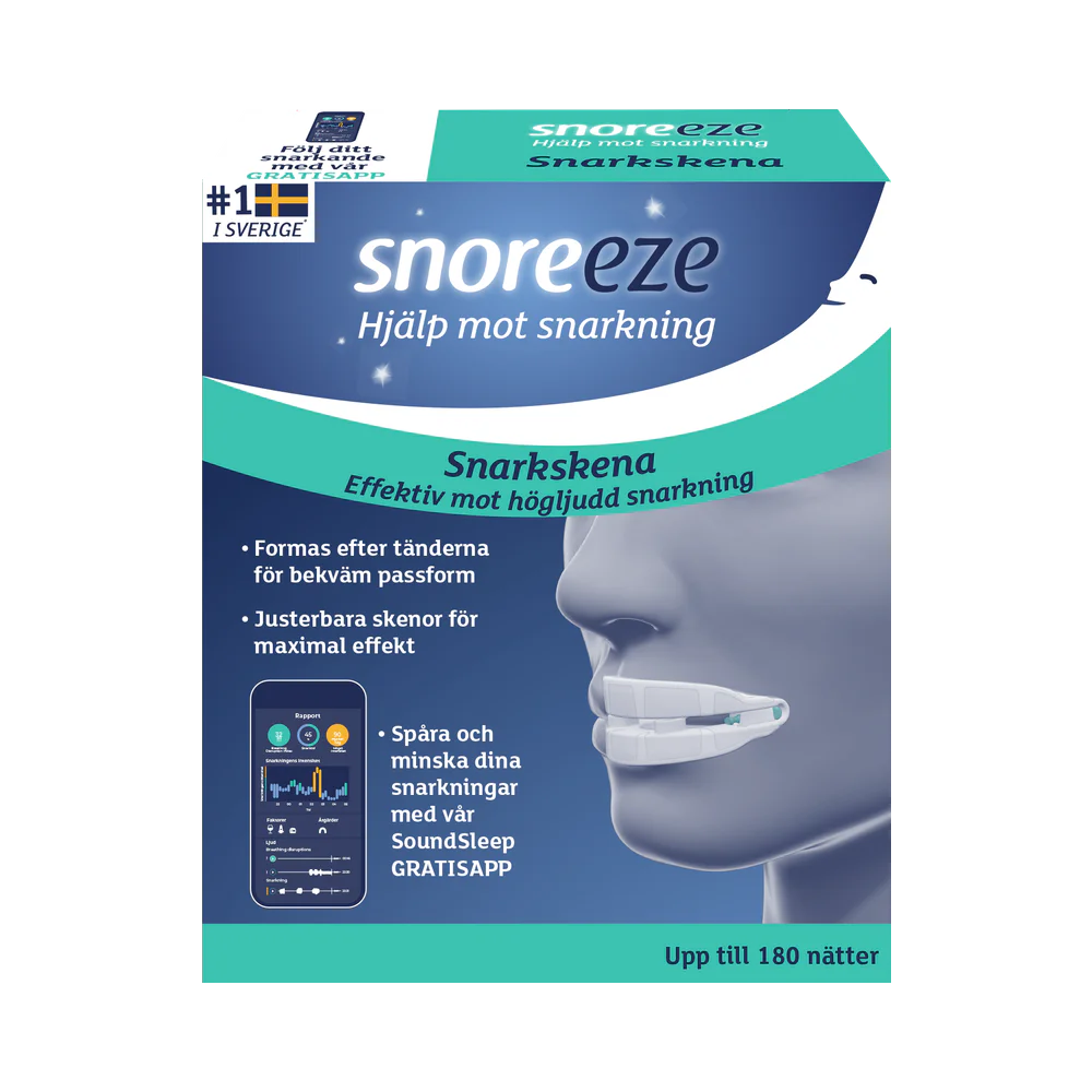Snoreeze Upp till 180 nätter snarkskena 1 st