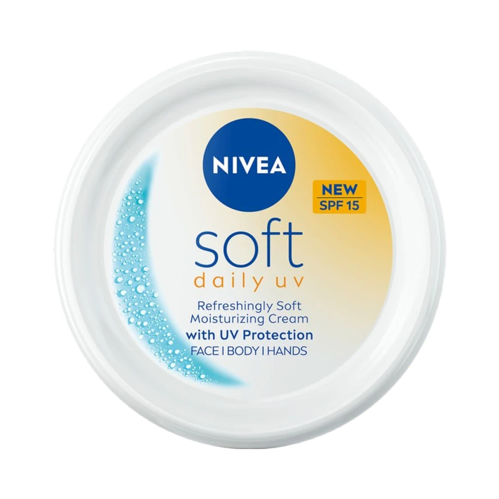 NIVEA Soft Daily UV SPF15 hudkräm 100 ml