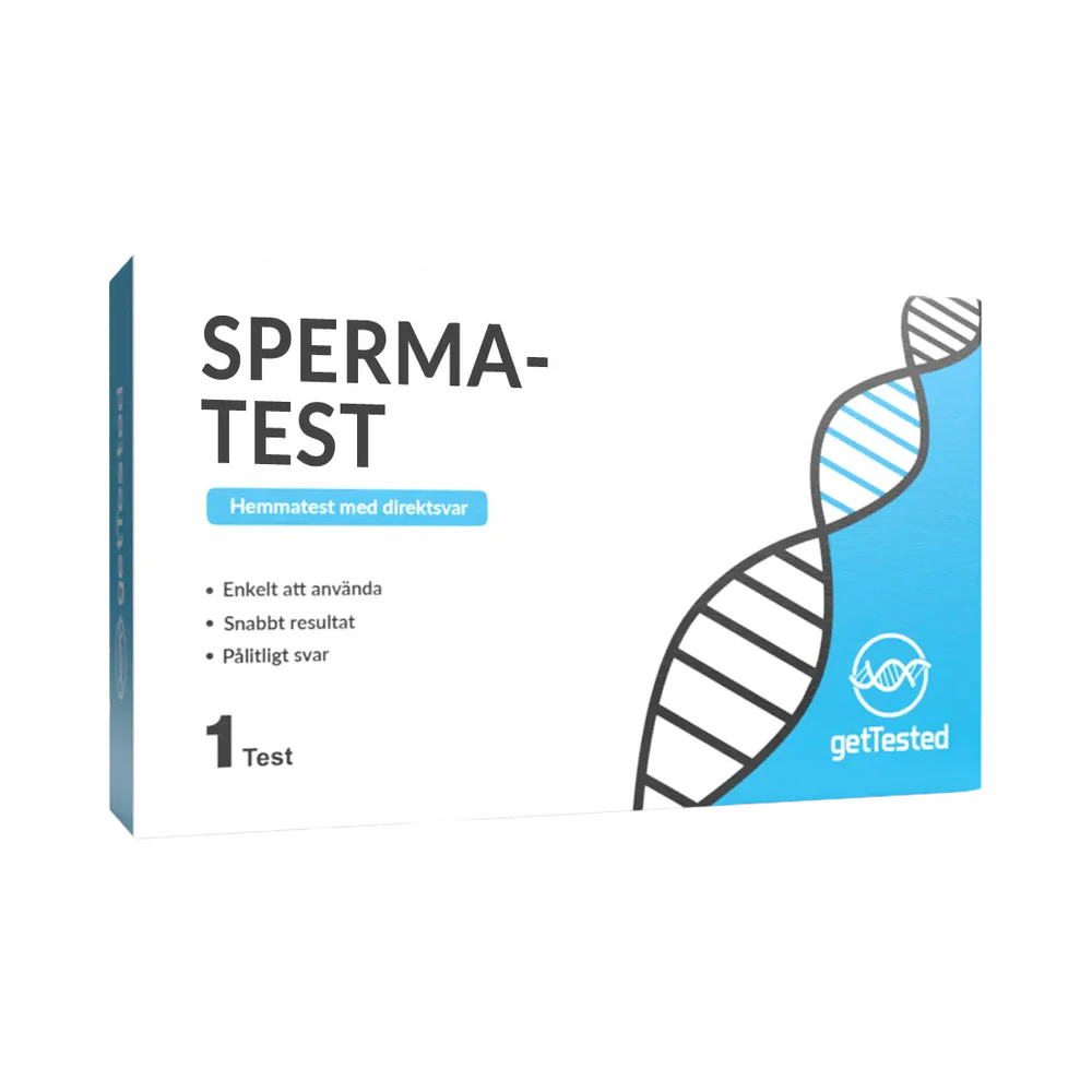 GetTested Sperm Fertility spermasnabbtest 1 st