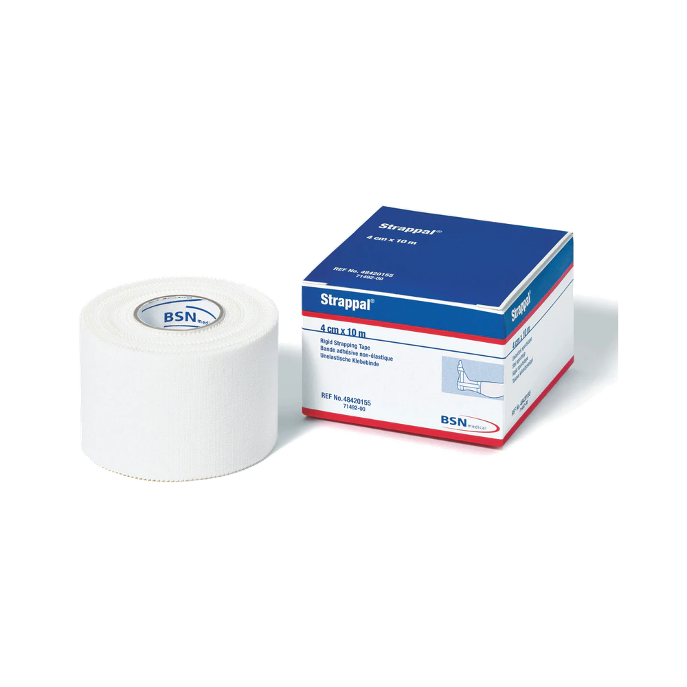 Strappal Vit sporttejp 4 cm x 10 m
