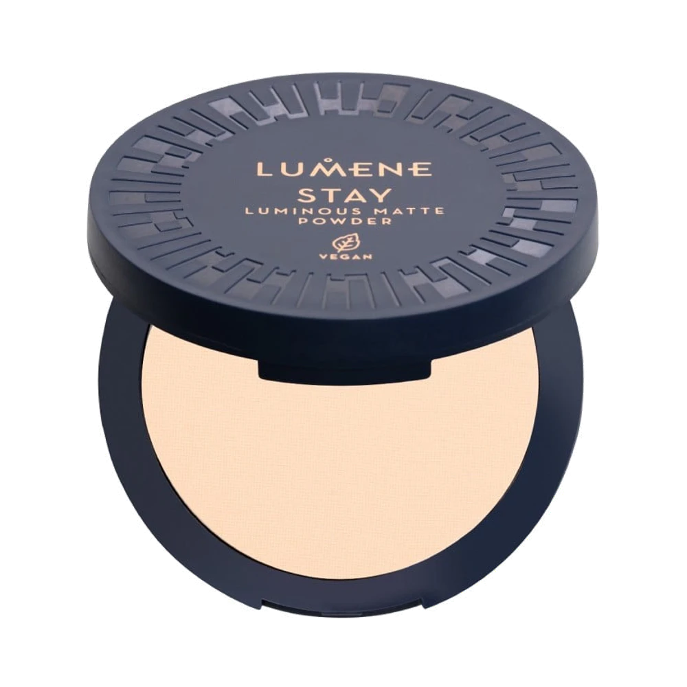 Lumene Stay Luminous Matte Powder Nyans 0 puder 10 g