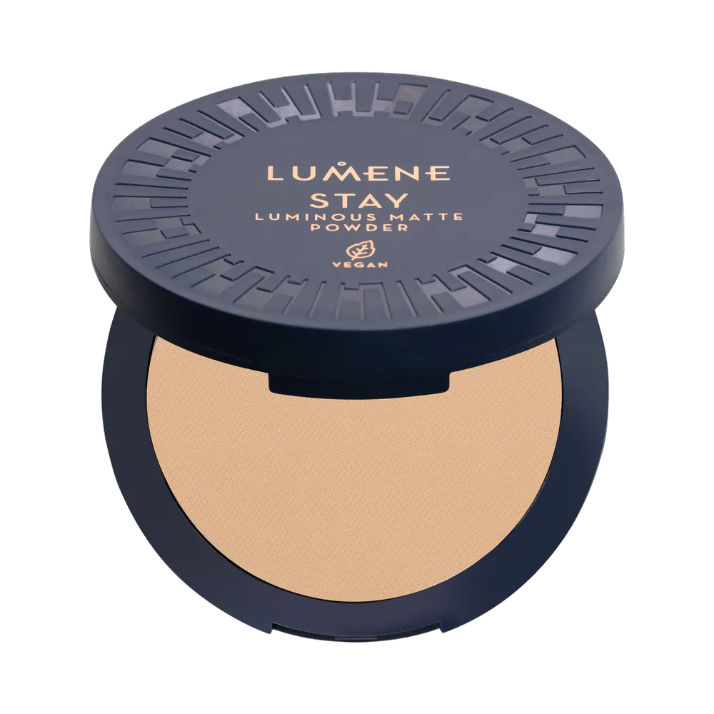 Lumene Stay Luminous Matte Powder Shade 3 puder 10 g