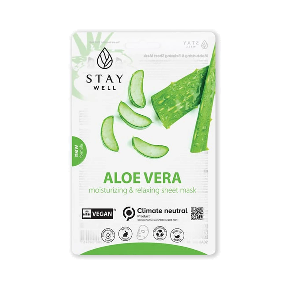 STAY Well Vegan Aloe sheet mask 20 g