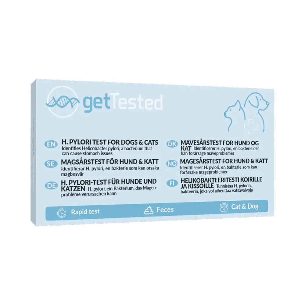 GetTested H. pylori Hund & Katt magsårssnabbtest 1 st
