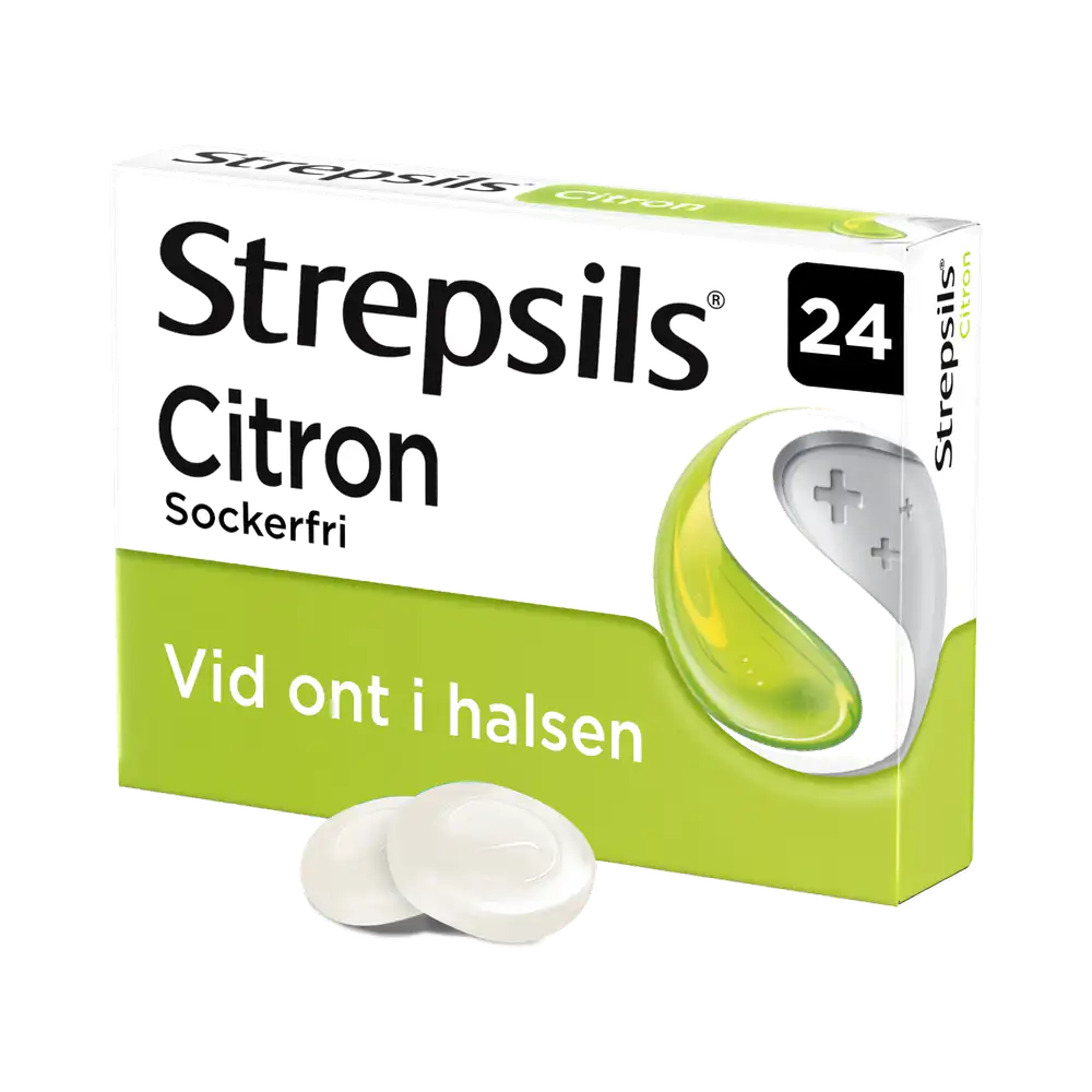 Strepsils Citron sugtablett 24 st