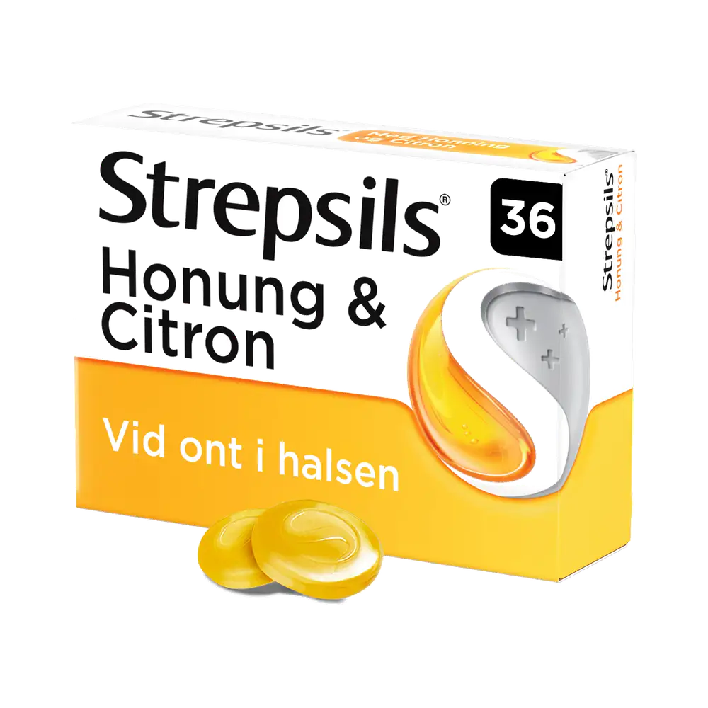 Strepsils Honung & Citron sugtablett 36 st