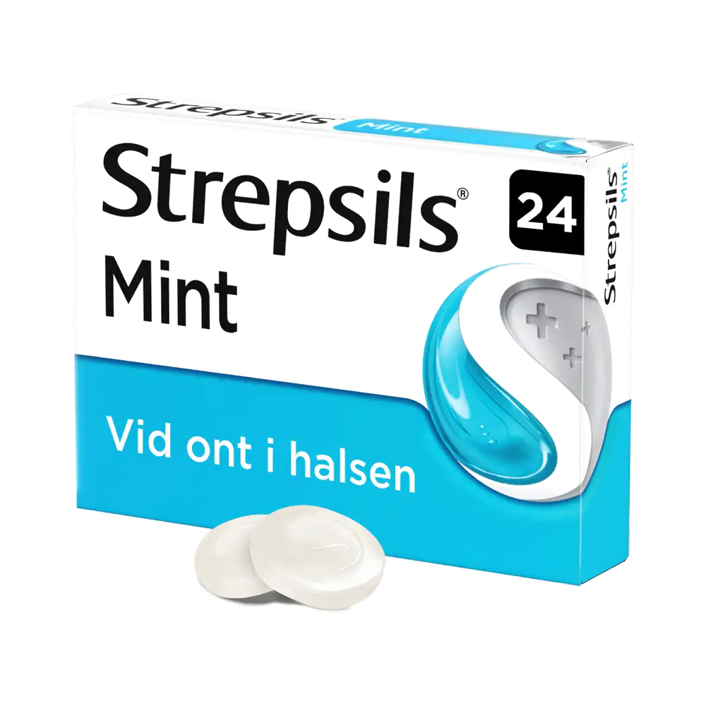 Strepsils Mint sugtablett 24 st